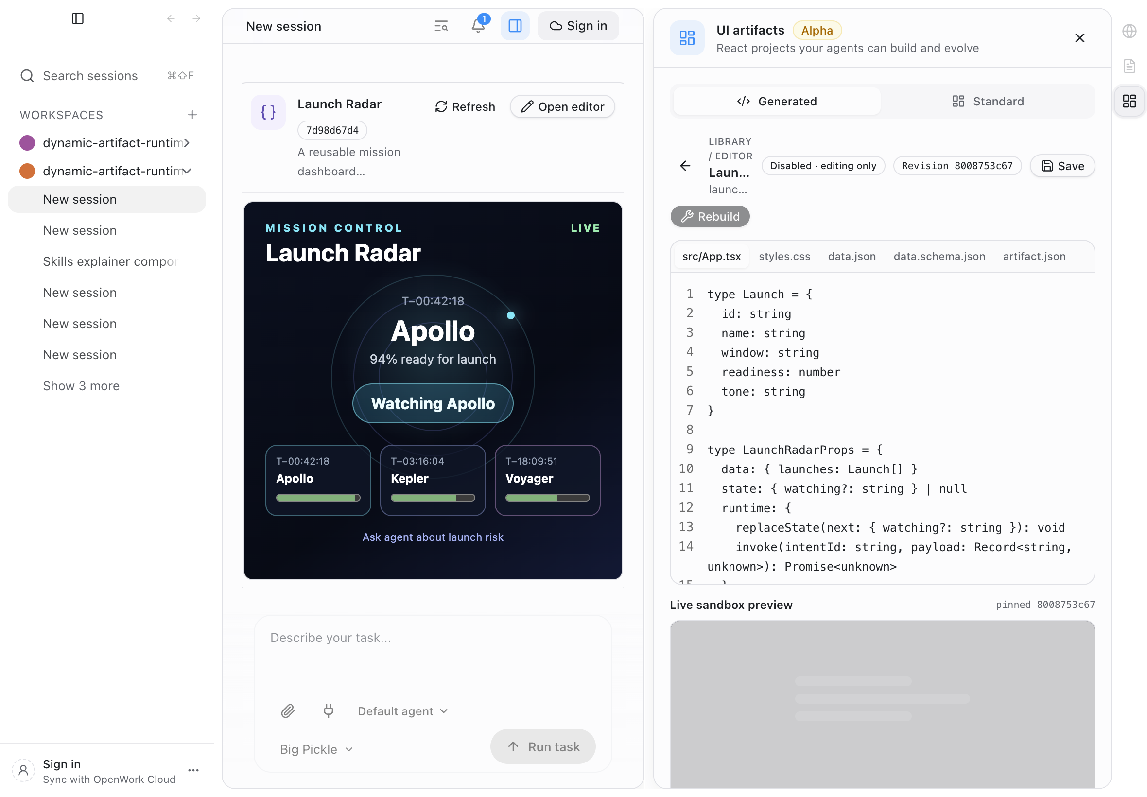 Disabling a project blocks future publication but preserves the enhanced source, exact revision, and last known-good preview